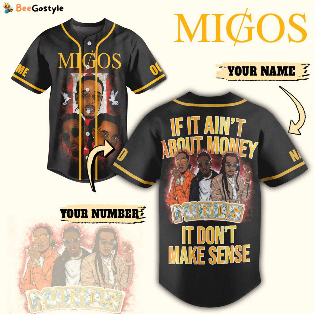 New Money Migos Baseball Jersey For Men Women And Kids Gift New Money Migos Baseball Jersey For Men Women And Kids Gift