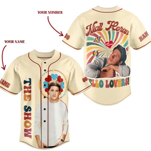 Niall Horan Baseball Jersey For Men Women And Kids Gift for Fans