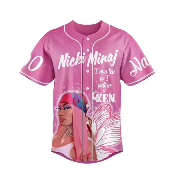 Nicki Minaj Baseball Jersey For Men Women And Kids Gift for Fans