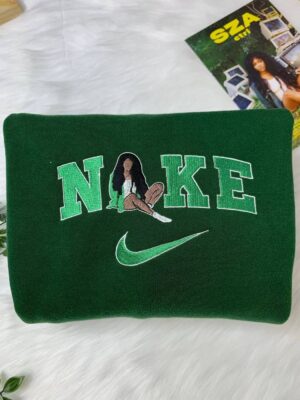 Nike SZA Ctrl Embroidered Crewneck T-Shirt, Sweatshirt for Fans 1