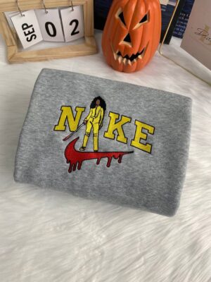 Nike SZA Kill Bill Embroidered Crewneck T-Shirt, Sweatshirt for Fans