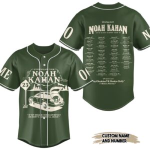 Noah Kahan Baseball Jersey For Men Women And Kids Gift for Fans 1