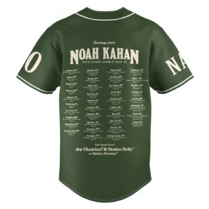 Noah Kahan Baseball Jersey For Men Women And Kids Gift for Fans 3