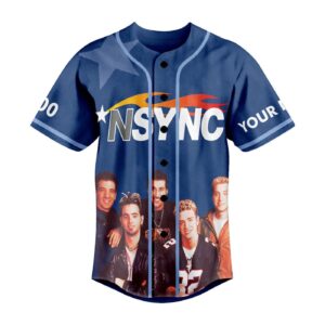 NSYNC Baseball Jersey For Men Women And Kids Gift for Fans 3