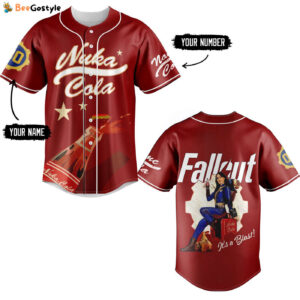 Nuka-Cola Baseball Jersey For Men Women And Kids Gift