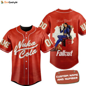 Nuka Cola Baseball Jersey For Men Women And Kids Gift