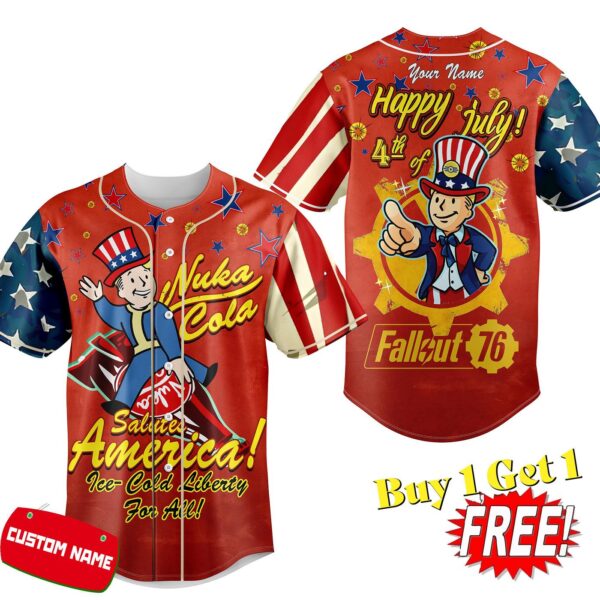 Nuka Cola Baseball Jersey For Men Women And Kids Gift for Fans
