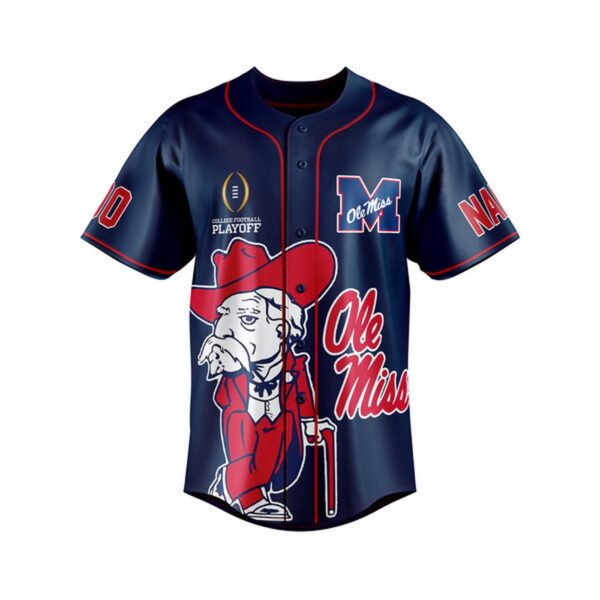 Ole Miss Rebels Baseball Jersey For Men Women And Kids Gift for Fans