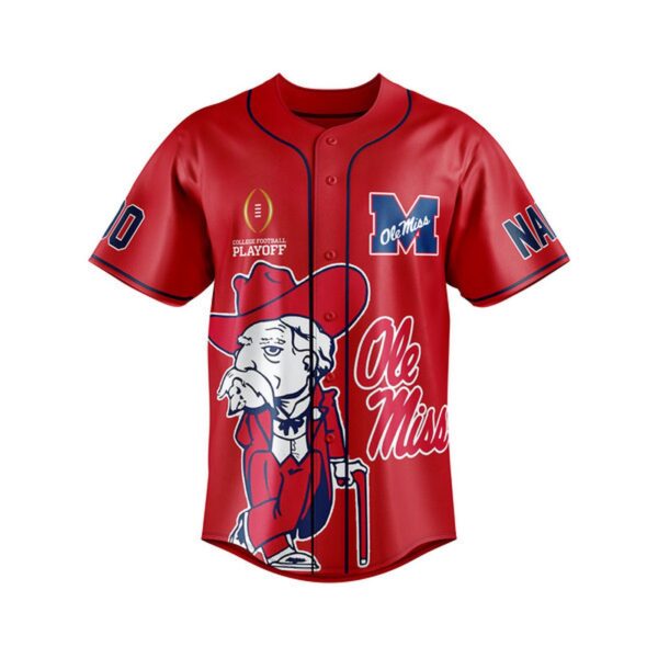 Ole Miss Rebels Baseball Jersey For Men Women And Kids Gift for Fans