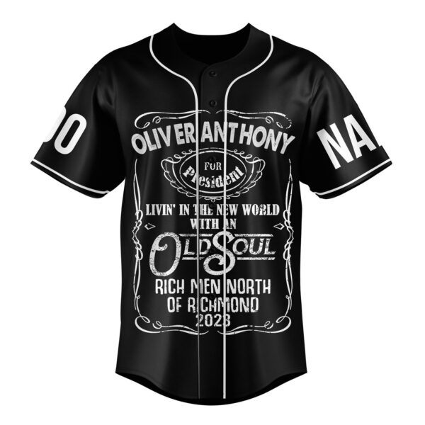 Oliver Anthony Baseball Jersey For Men Women And Kids Gift for Fans
