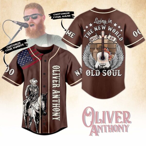 Oliver Anthony Baseball Jersey For Men Women And Kids Gift for Fans