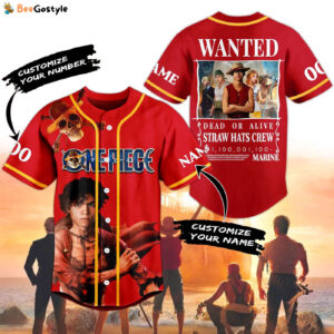 One Piece Baseball Jersey For Men Women And Kids Gift