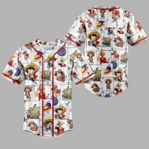 One Piece Baseball Jersey For Men Women And Kids Gift for Fans 1