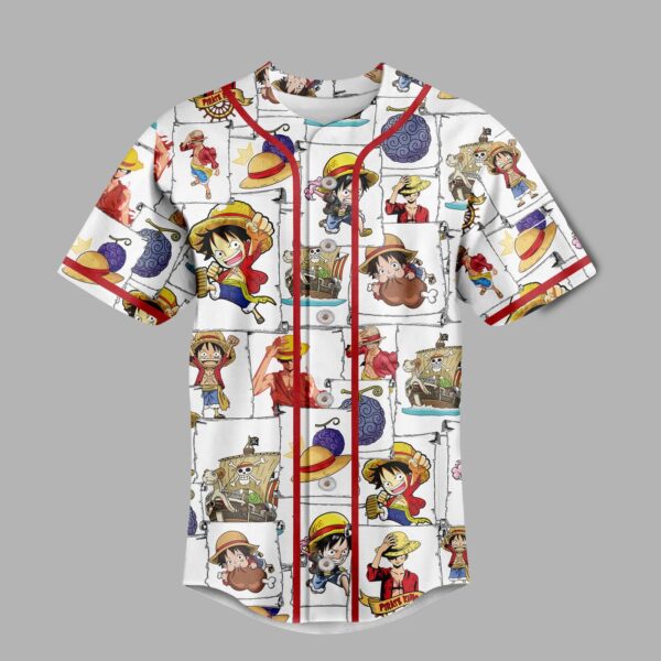 One Piece Baseball Jersey For Men Women And Kids Gift for Fans
