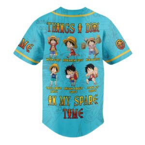 One Piece Baseball Jersey For Men Women And Kids Gift for Fans 3