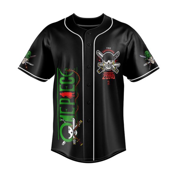 One Piece Zoro Baseball Jersey For Men Women And Kids Gift