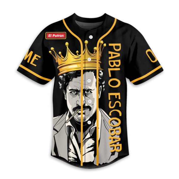 Pablo Escobar Baseball Jersey For Men Women And Kids Gift for Fans