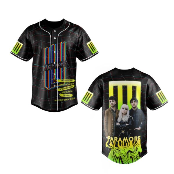 Paramore Baseball Jersey For Men Women And Kids Gift for Fans