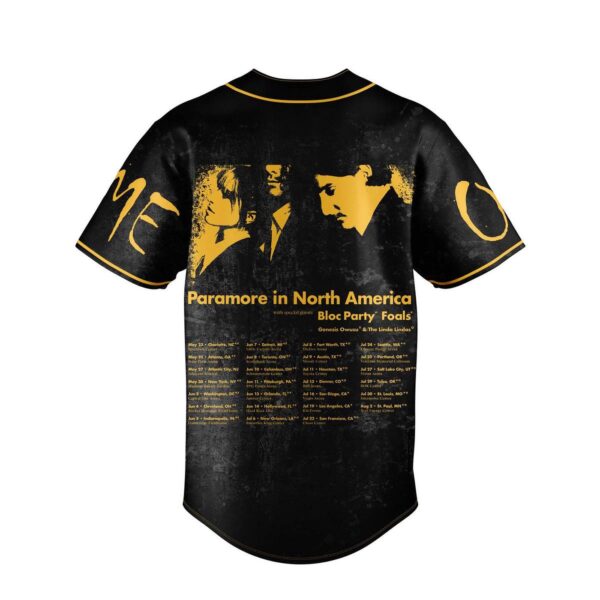 Paramore Baseball Jersey For Men Women And Kids Gift for Fans