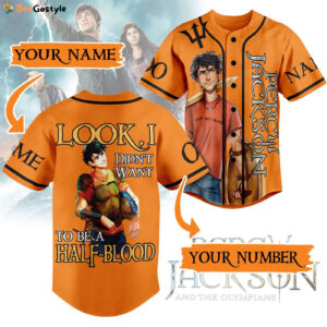 Percy Jackson Baseball Jersey For Men Women And Kids Gift