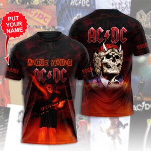 Personalized AC/DC 3D 3D T-Shirt - Sweatshirt - Hoodie – Gift  for Men Women