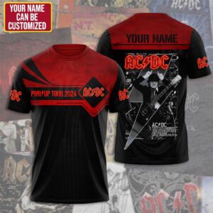Personalized AC/DC 3D 3D T-Shirt - Sweatshirt - Hoodie – Gift  for Men Women