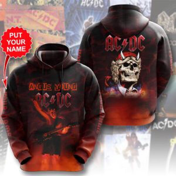 Personalized AC/DC 3D 3D T-Shirt – Sweatshirt – Hoodie – Gift  for Men Women
