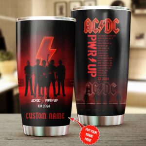 Personalized AC/DC Tumbler Cup Gift