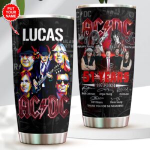 Personalized AC/DC Tumbler Cup – GNE 041
