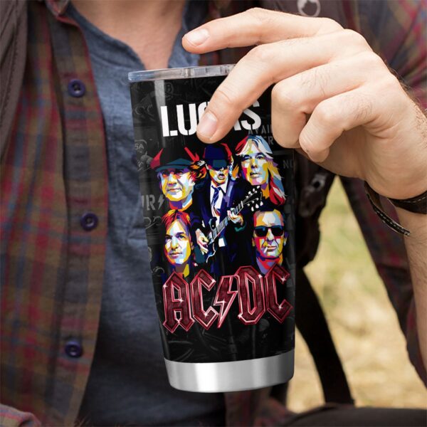 Personalized AC/DC Tumbler Cup – GNE 041