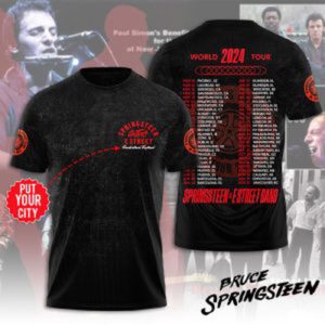 Personalized Bruce Springsteen 3D T-Shirt Hoodie Sweatshirt – Gift for Men Women 1