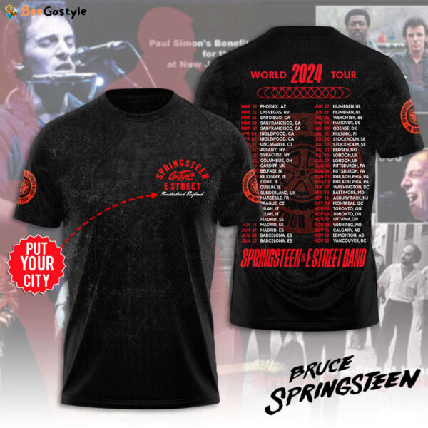 Personalized Bruce Springsteen 3D T-Shirt Hoodie Sweatshirt – Gift  for Men Women