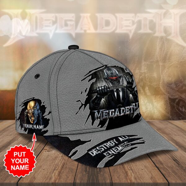Personalized Megadeth Band Classic Cap – Cap Gift for Men Women Fan
