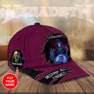 Personalized Megadeth Band Classic Cap – Cap Gift for Men Women Fan 1