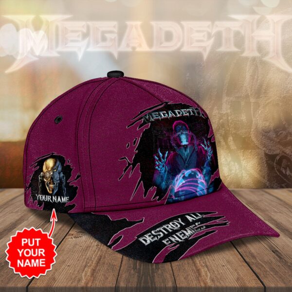 Personalized Megadeth Band Classic Cap – Cap Gift for Men Women Fan