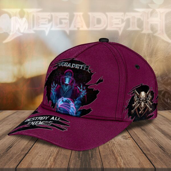 Personalized Megadeth Band Classic Cap – Cap Gift for Men Women Fan