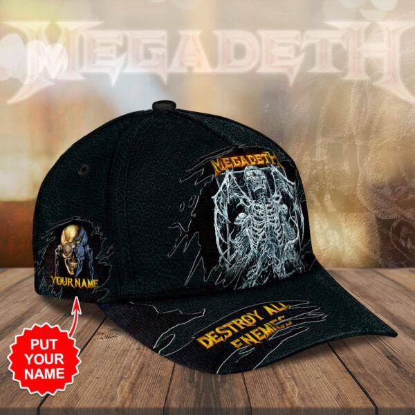 Personalized Megadeth Band Classic Cap – Cap Gift for Men Women Fan
