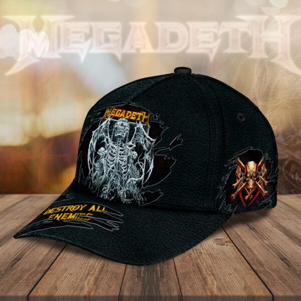 Personalized Megadeth Band Classic Cap – Cap Gift for Men Women Fan
