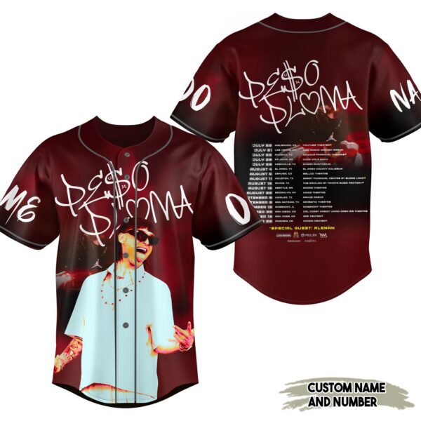 Peso Pluma Baseball Jersey For Men Women And Kids Gift