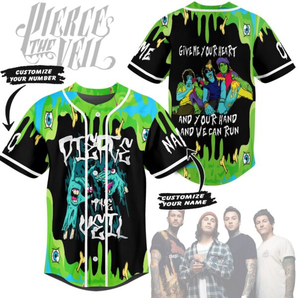 Pierce The Veil Baseball Jersey For Men Women And Kids Gift for Fans