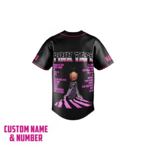 Pink Tape Baseball Jersey For Men Women And Kids Gift for Fans 1