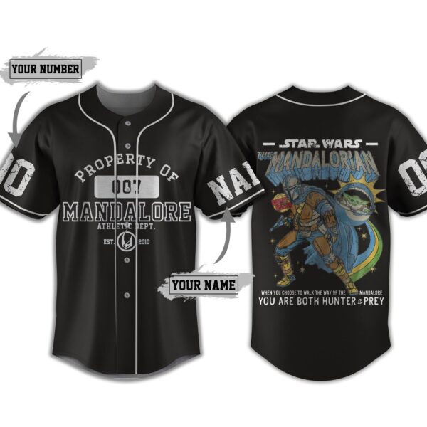 Property of Mandalore Baseball Jersey For Men Women And Kids Gift for Fans