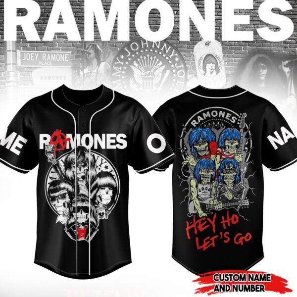 Ramones Baseball Jersey For Men Women And Kids Gift