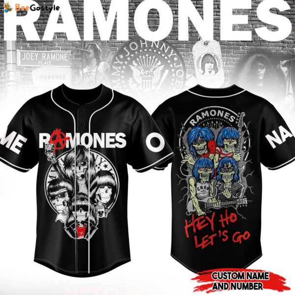 Ramones Baseball Jersey For Men Women And Kids Gift