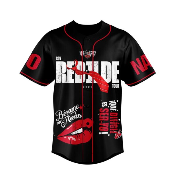 Rebelde Gift World Tour Baseball Jersey For Men Women And Kids Gift