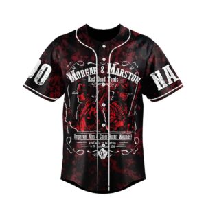 Red Dead Redemption Baseball Jersey For Men Women And Kids Gift 1