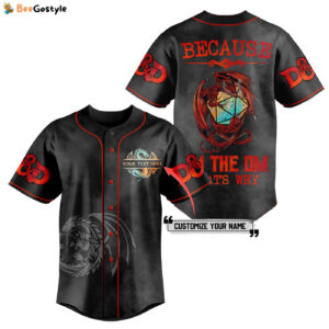 Red Dragon Baseball Jersey For Men Women And Kids Gift
