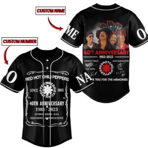Red Hot Chili Peppers Baseball Jersey For Men Women And Kids Gift 1