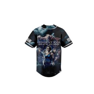 Resident Evil Death Island Baseball Jersey For Men Women And Kids Gift for Fans 1