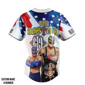 Rey Mysterio Baseball Jersey For Men Women And Kids Gift for Fans 3